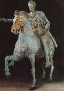 unknow artist Rider statue of Marcus Aurelius Germany oil painting artist